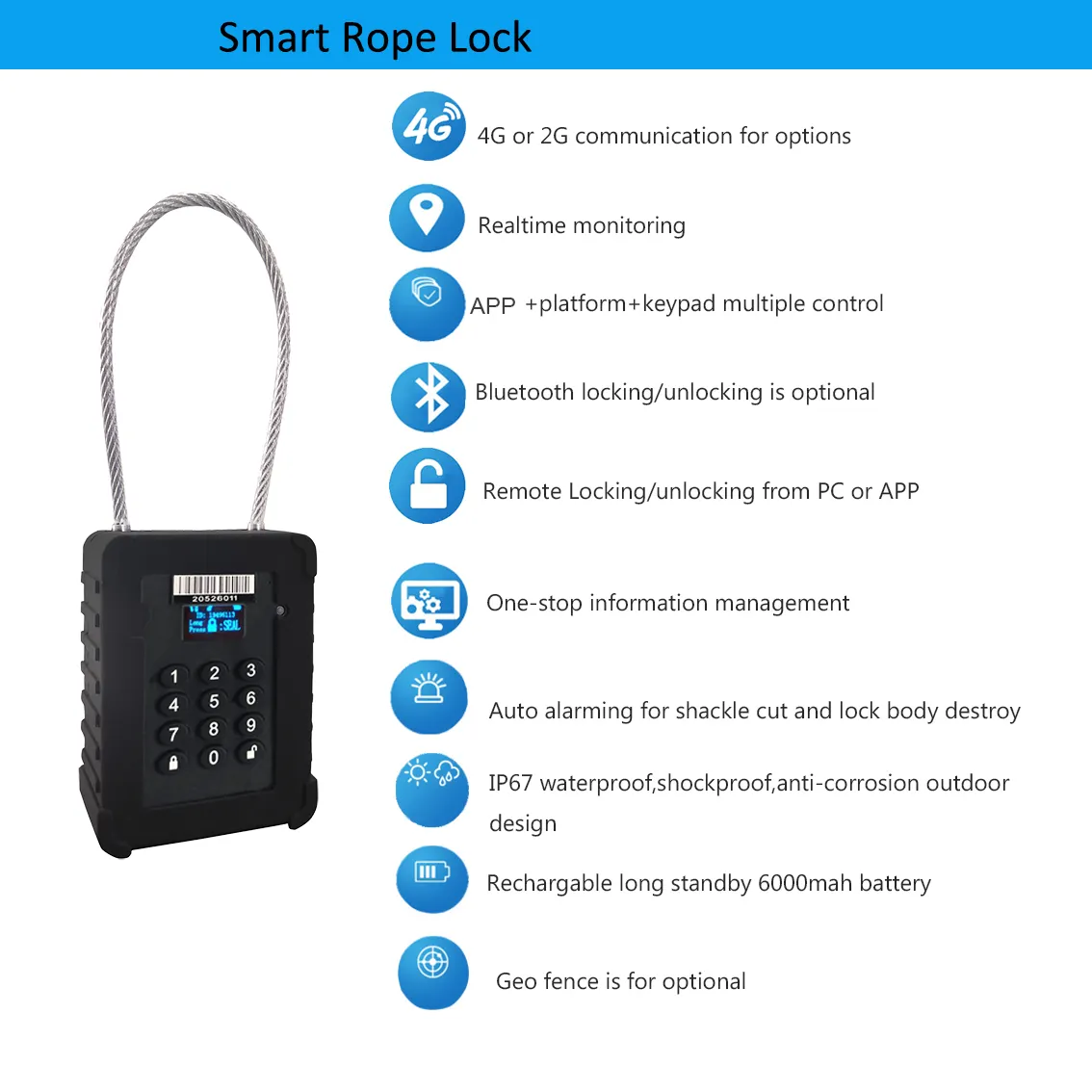 4G Realtime Monitoring Remote Control Fleet Management Logistics Security gps container tracking with lock