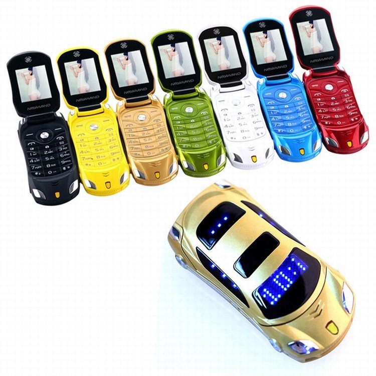 Newmind Cross border Mobile Car F15 Student Machine Button Backup Machine Flip Mini Phone Wholesale Foreign Trade
