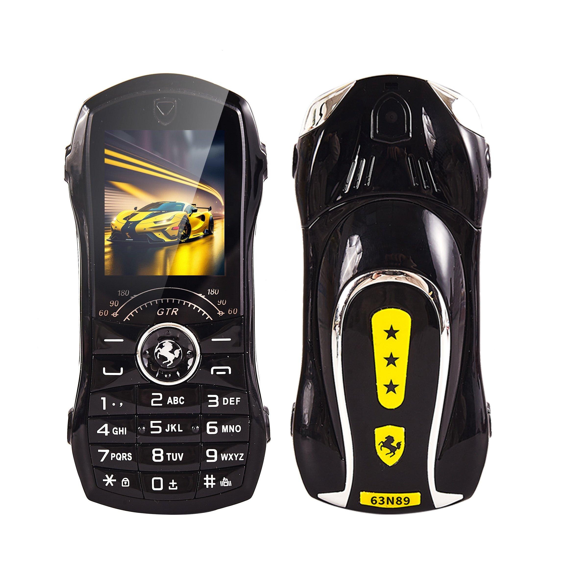 MINI car feature phone OEM keypad phone 1.8 Inches Dual SIM card Low price mobile phone Camera Type-C port