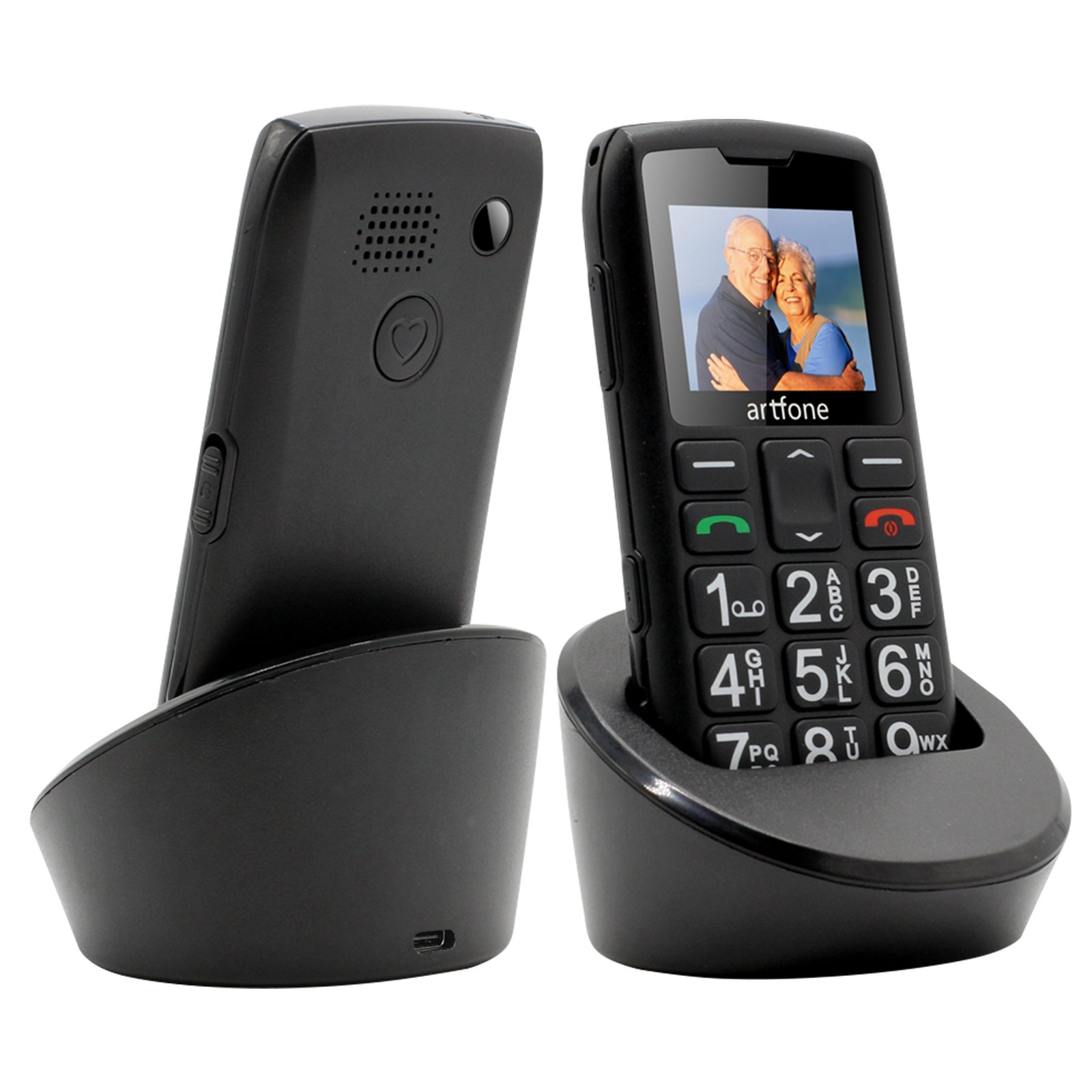 *artfone wholesale cell phone C1+4G bar phone 4g cellphones big button phone senior louder speaker SOS long time standby