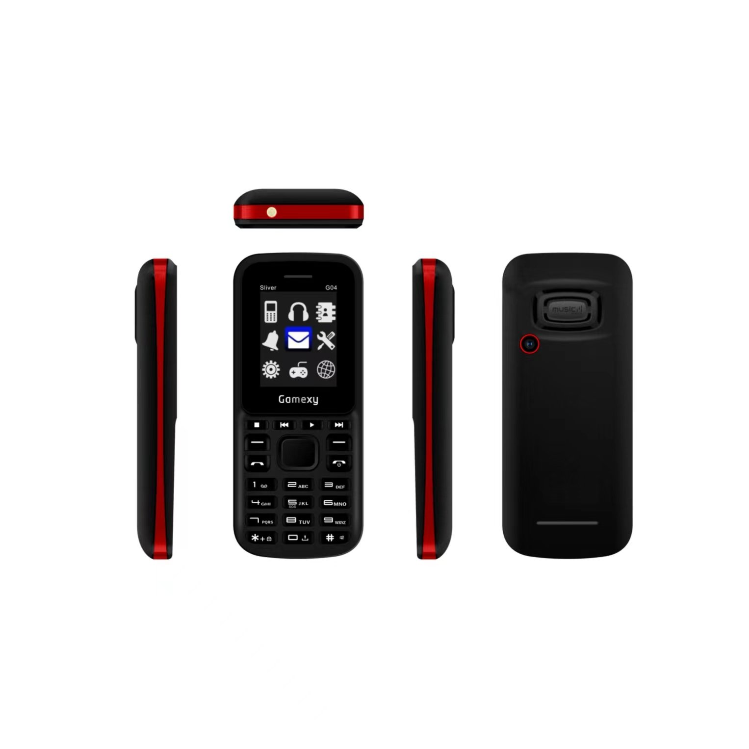 Hot Sale 2G 1.77 Inch P+R Keypad Low Price Cheapest Mobile Phones From China Feature Mobile Phone