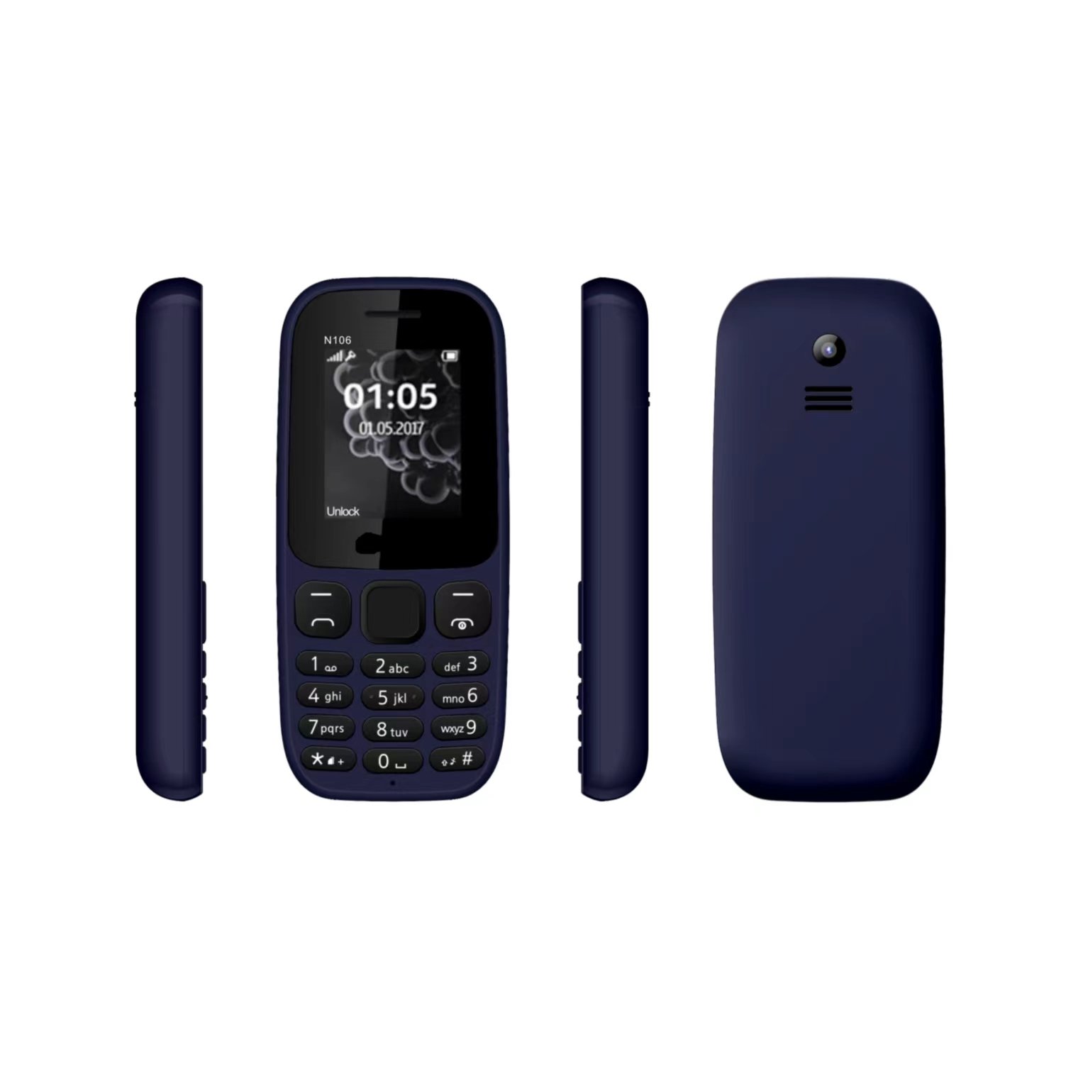 Hot Sale 2G 1.77 Inch P+R Keypad Low Price Cheapest Mobile Phones From China Feature Mobile Phone