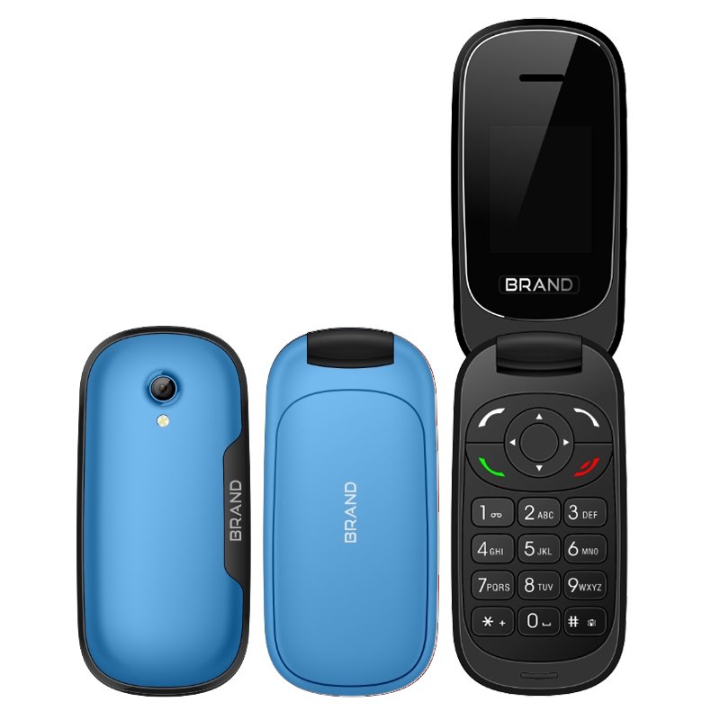 F660 1.77inch 2g GSM Feature Keypad Flip Phone Mobile