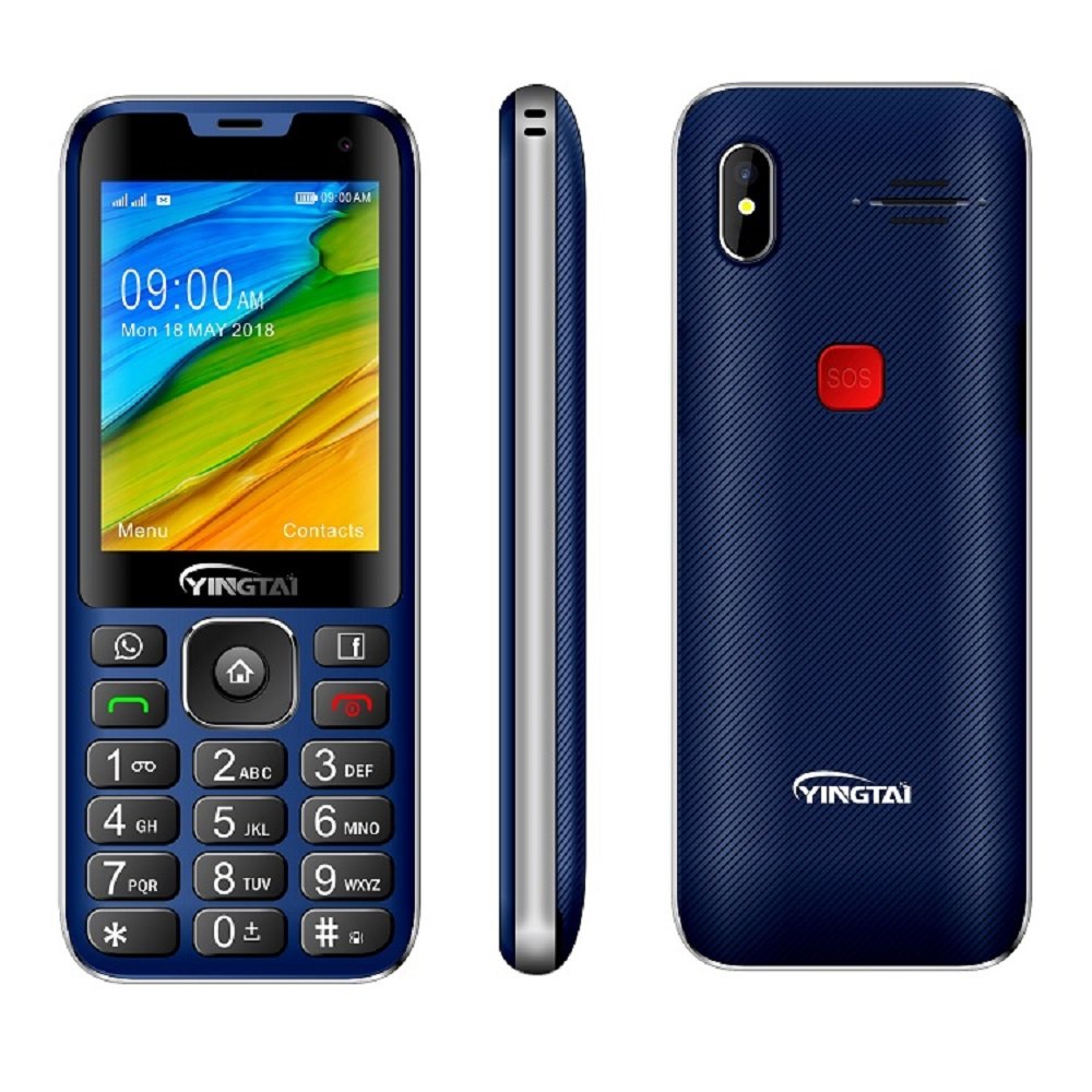 4G Android keypad mobile phone with 2.8inch screen Dual SIM WIFI 1450mAh big sound big button telephone for