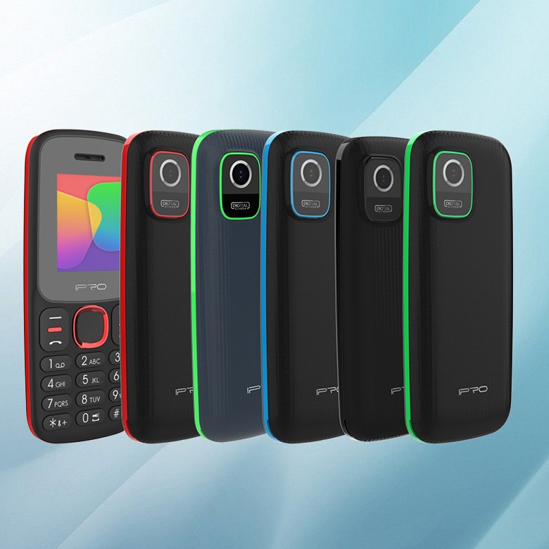 New Wholesale Factory Price Phone IPRO A7 Mini 800 mAh Long Standby Mobile Phone Big Keypad Rugged Telephone