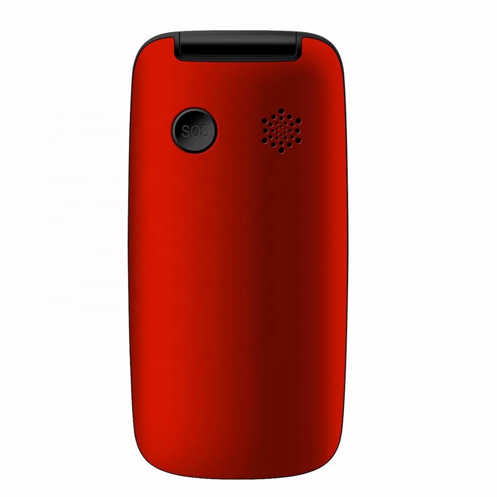 Basic design 1.77" GSM unlocked senior flip phones keypad folding mobile phones with SOS button,torch