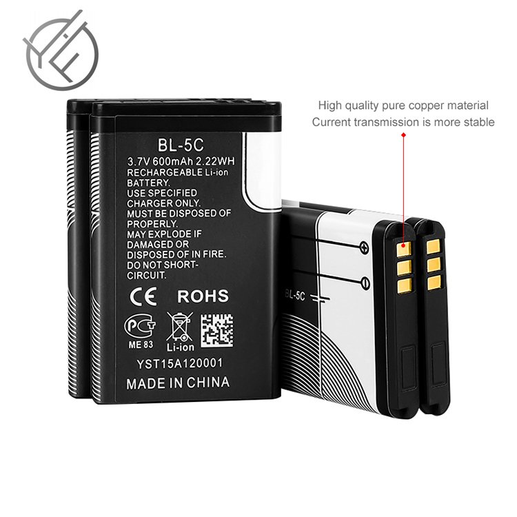 Factory Wholesale Li-polymer keypad big battery itel mobile phones battery for Nokia