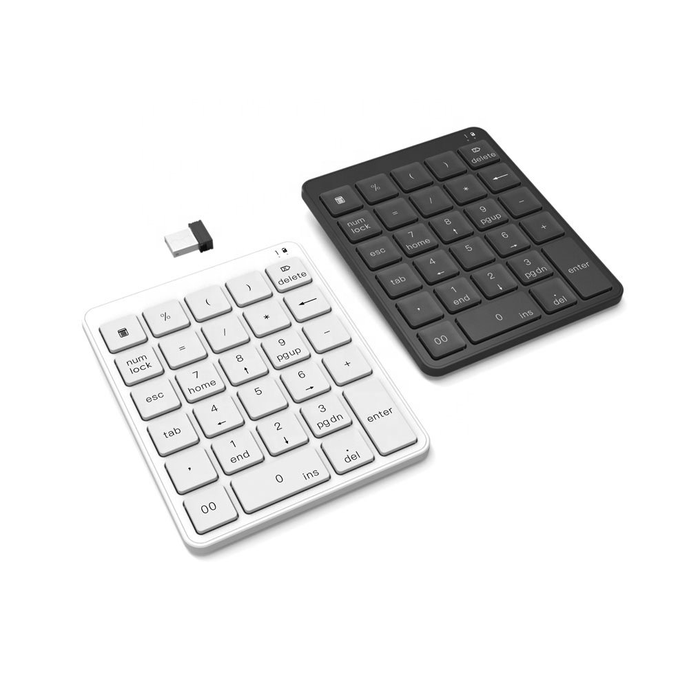2.4G wireless mini Scissor Structure Slim ergonomic wireless digital Numeric KEYPAD WIFI Keyboard