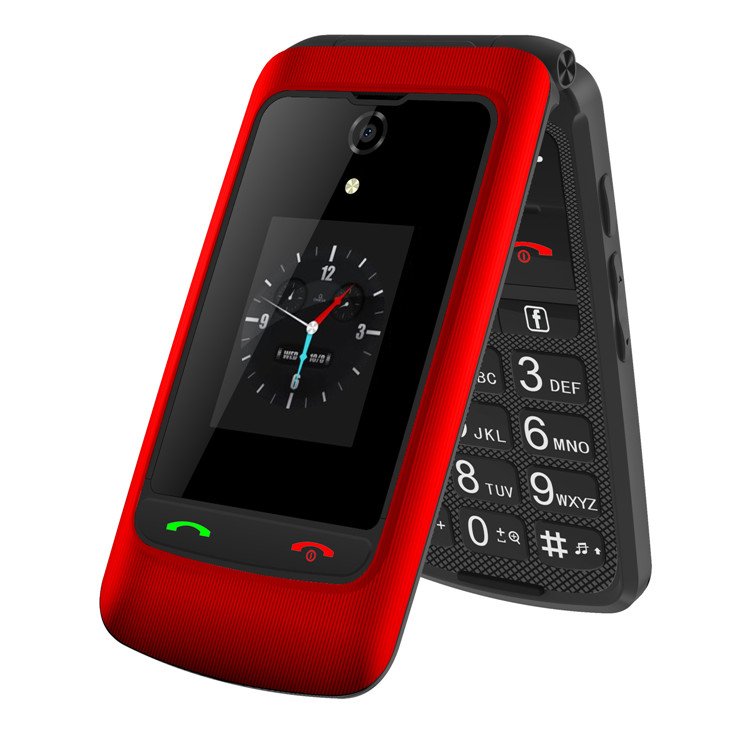 2019 Newest 2.8 inch 4g android big keypad mobile phone with WIFI