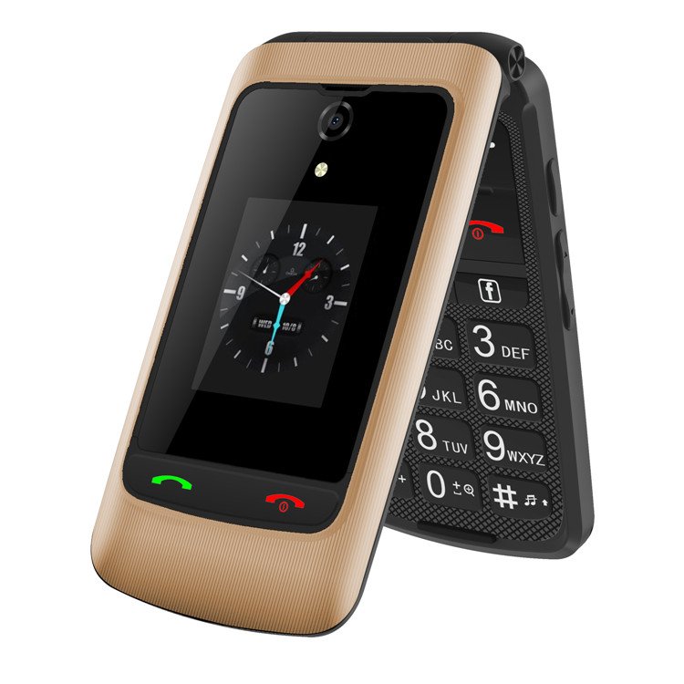2019 Newest 2.8 inch 4g android big keypad mobile phone with WIFI
