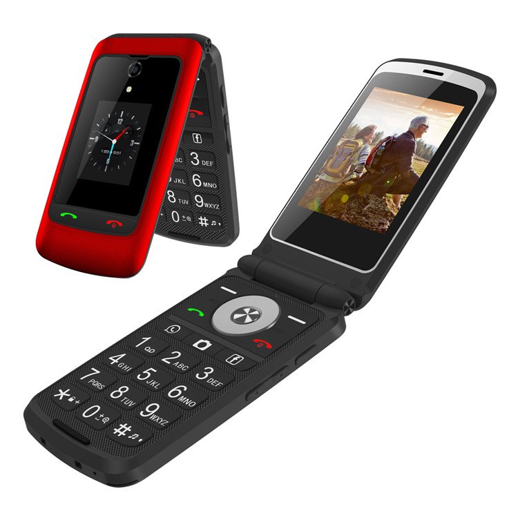 2019 Newest 2.8 inch 4g android big keypad mobile phone with WIFI