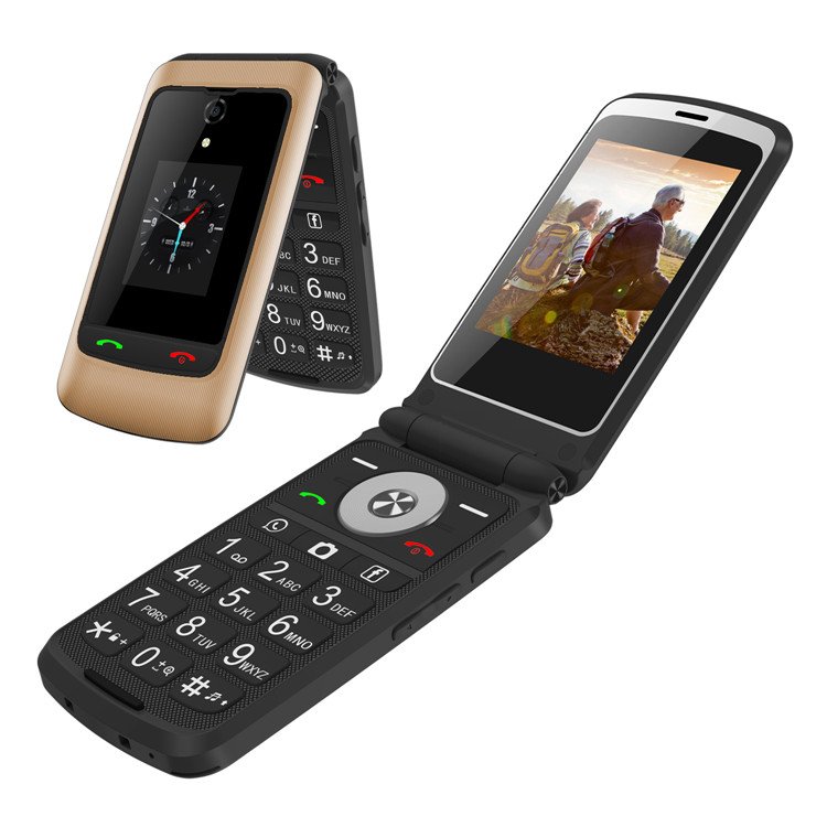 2019 Newest 2.8 inch 4g android big keypad mobile phone with WIFI