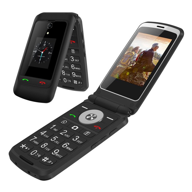 2019 Newest 2.8 inch 4g android big keypad mobile phone with WIFI