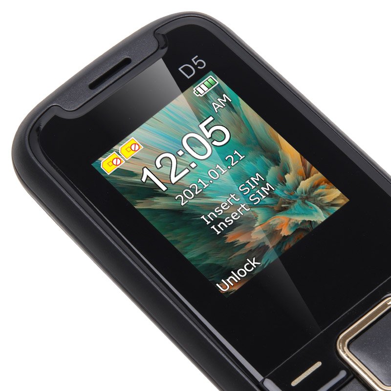 ECON D5 1.77 Inch Screen Dual SIM Card Wireless Radio New Chinese Unlocked Keypad Good Quality 2G Feature Cell Phone