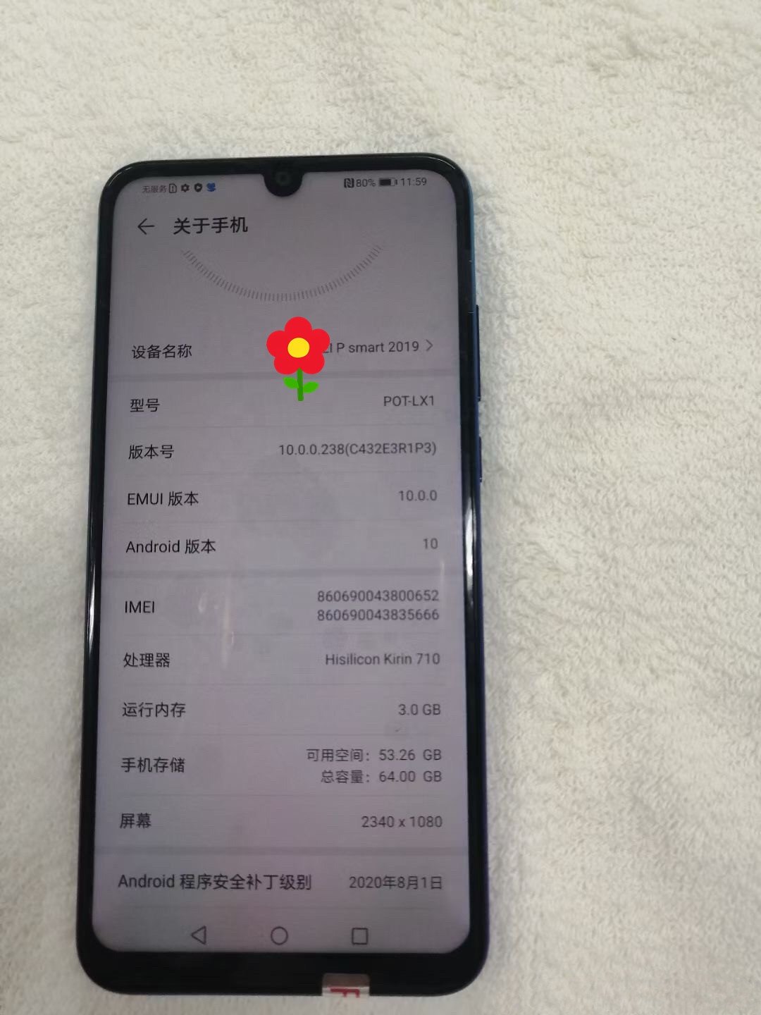 P smart 2019 phones y9 mobile original 4g keypad mobile phone low price note 8 phone mate 10 lite