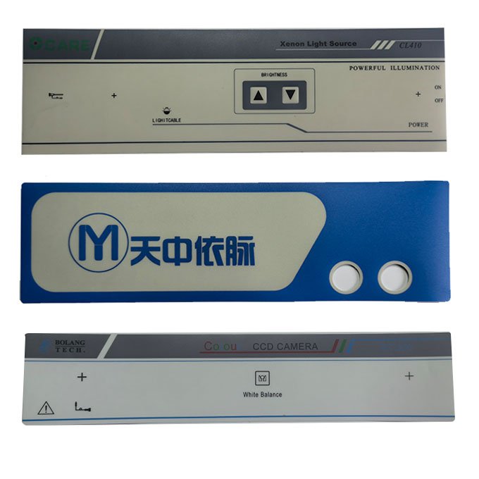 Custom Digital Display Panel Treadmill Dashboard Touch Sensing Membrane Switch Washing Machine Keypads Keyboards Product