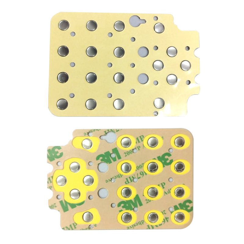 High Performance Dome Arrays Tactile Membrane Switch Keypad Button Can Be Made with Metal or Plastic