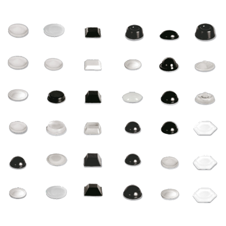 One-stop Purchasing Customized Clear Noise Dampening Self-adhesive Self Stick Sticky Wood Telephones Keypads Bumper Pads
