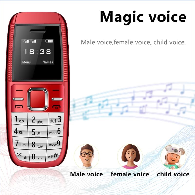 BM200 Mini Smartphone 0.66-Inch Screen MT6261D Gsm Quad Band Pocket Mobile Phone With Keypad Dual Sim For Elderly student Phone