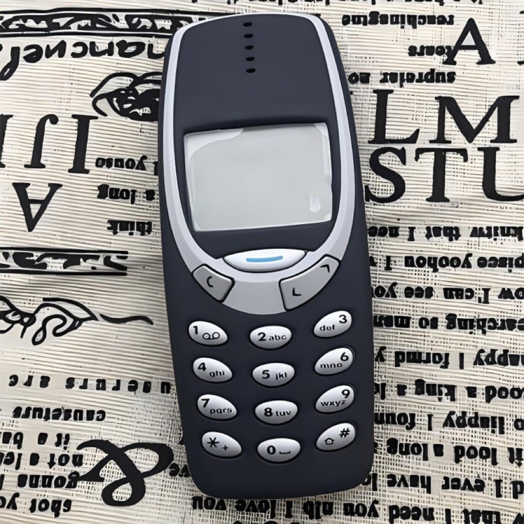 GSM- Nostalgia mobile phone 2G GSM mobile phone keyboard multi-language mobile phone 3310