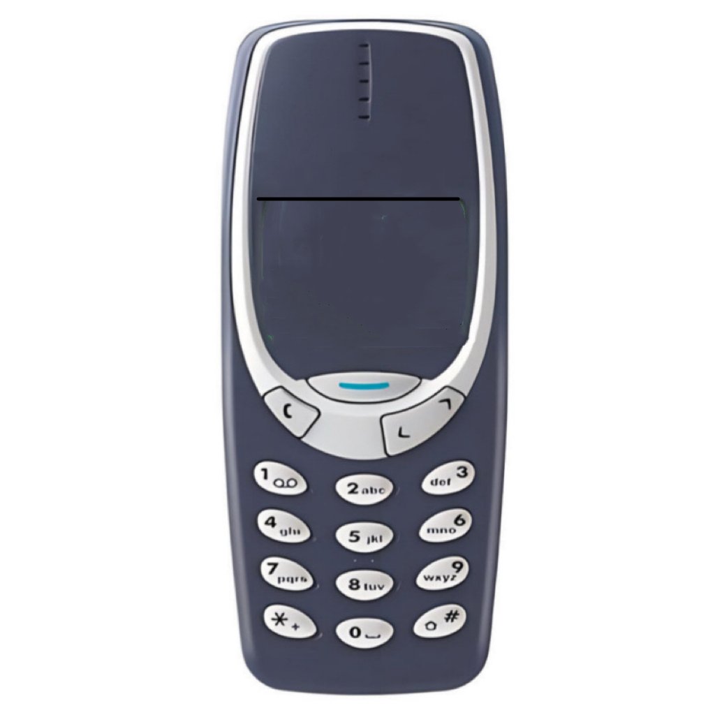 GSM- Nostalgia mobile phone 2G GSM mobile phone keyboard multi-language mobile phone 3310
