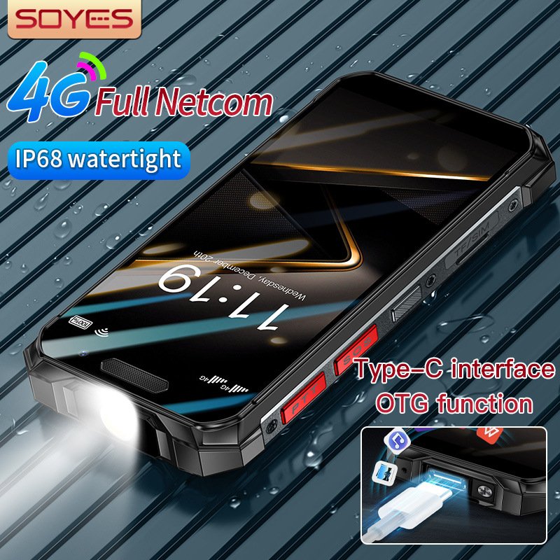 Cross border S10MAX three proof mini smartphone 4G network GPS Android Ptt walkie talkie Google Store SOYE