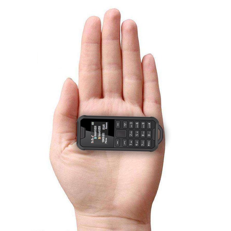 BM800 Button Keypad Feature Phone 1 inch Mini Screen Multi-function mobile phone Dual SIM Dual Standby