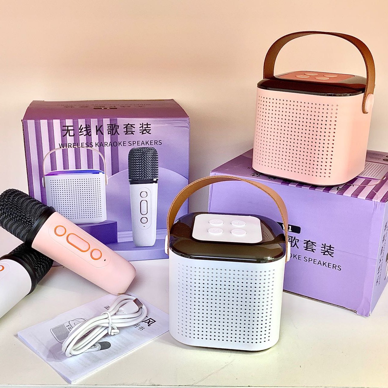 best selling products 2023 new Portable Speakers wireless microphone loudspeaker box