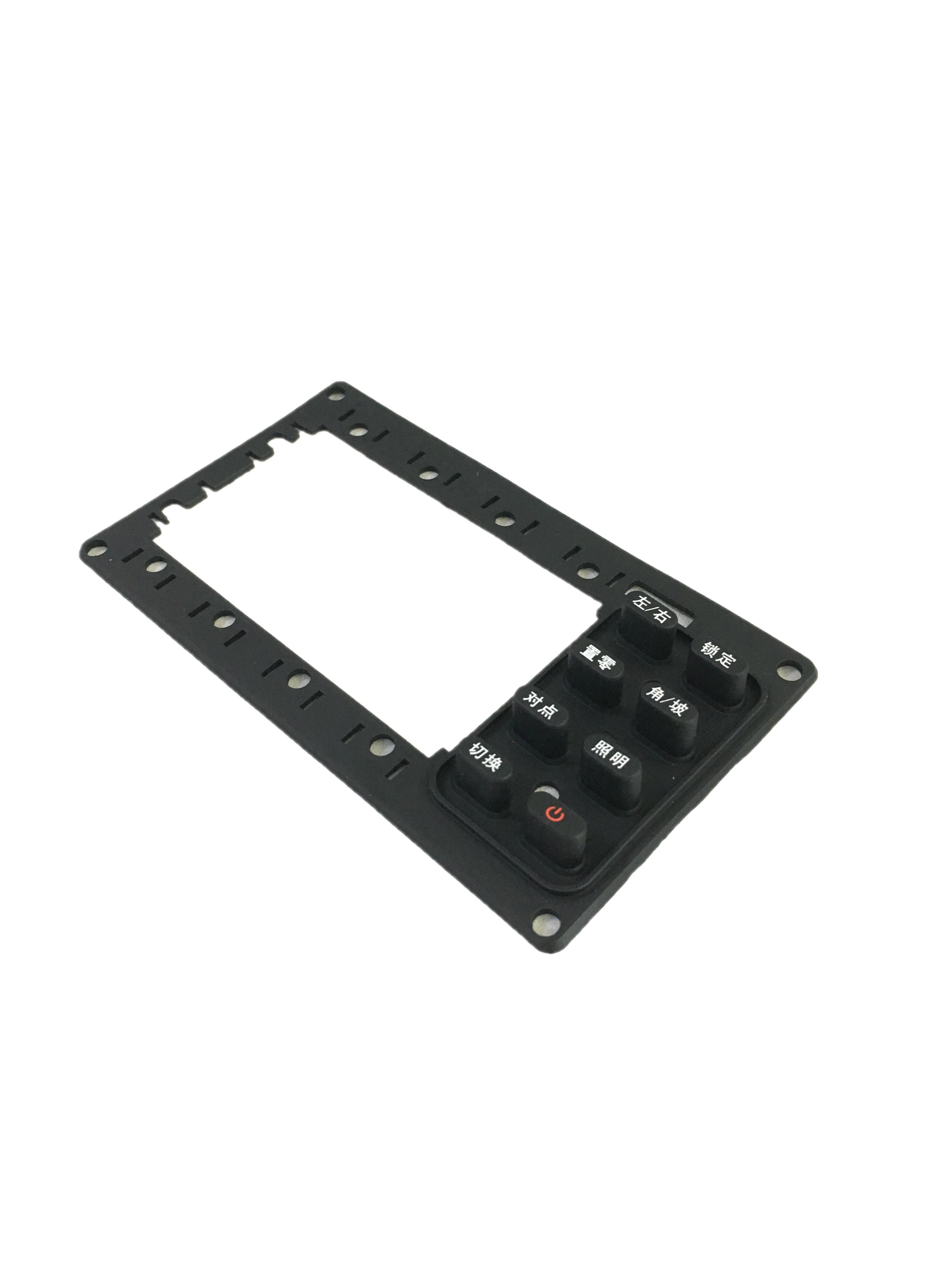 Push Button Supply All Kinds of Silicone Customized Pantone Silicone Rubber Keypad Custom Calculator,mobile Phone Plastic Keypad