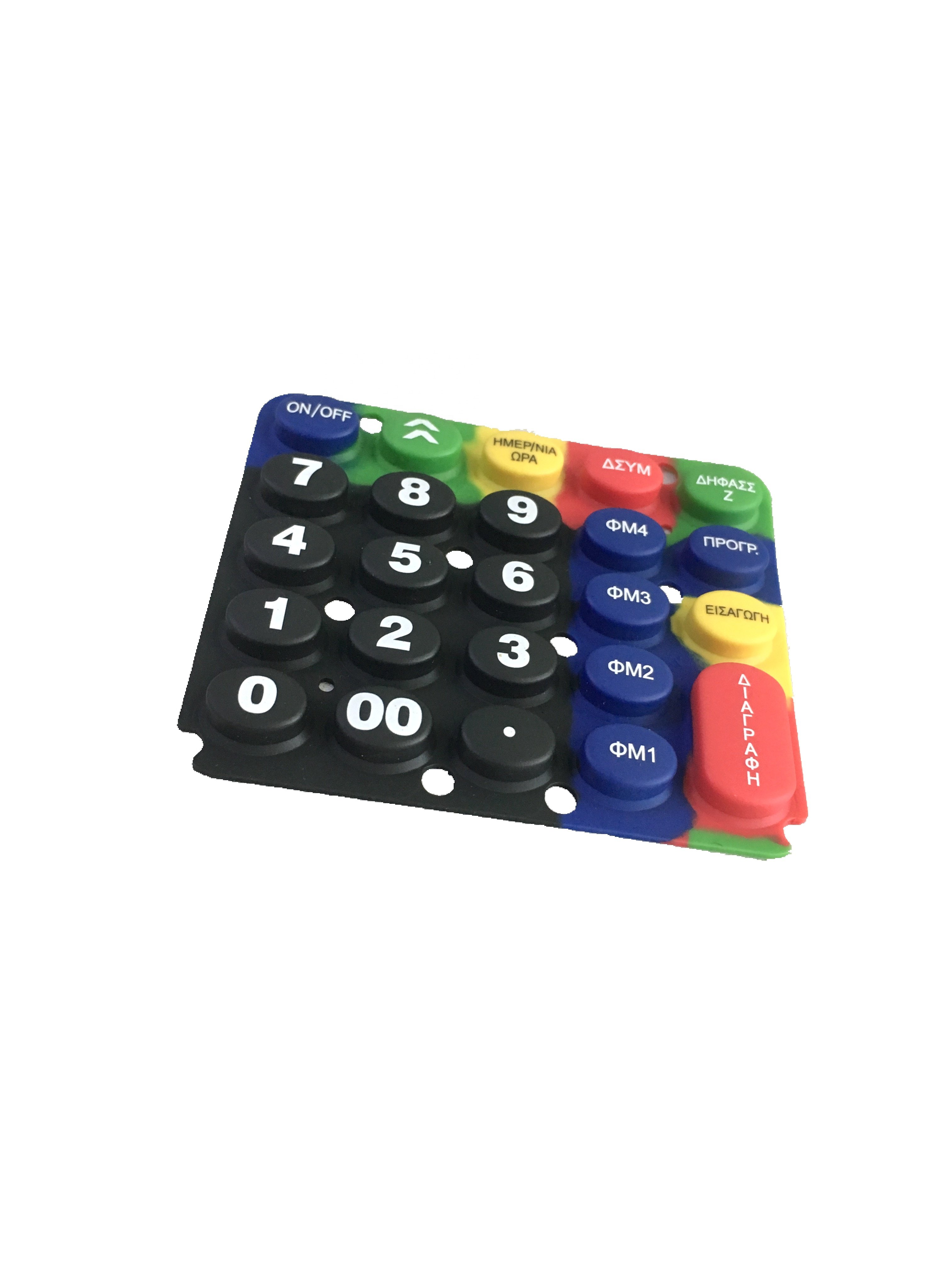 Push Button Supply All Kinds of Silicone Customized Pantone Silicone Rubber Keypad Custom Calculator,mobile Phone Plastic Keypad
