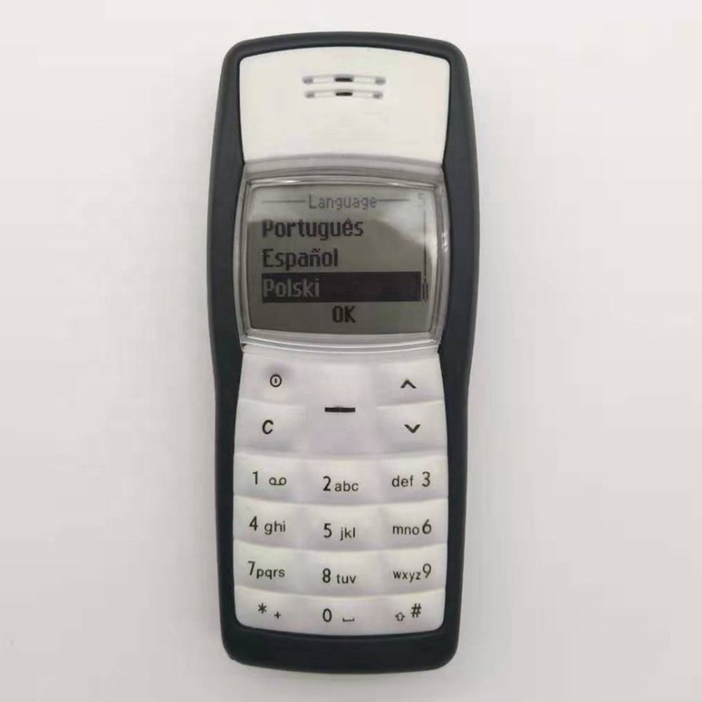 For 1100 Bar Mobile Phones 2G GSM 900 1800 Simple Old Type 1100 Unlocked Cellphone