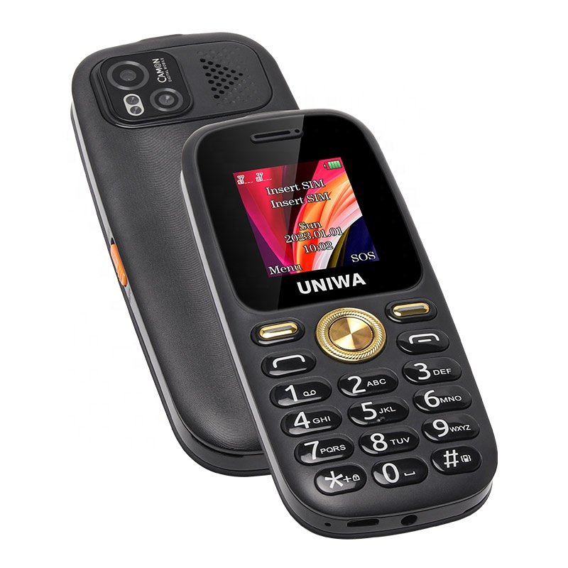 Customizable Branding 2G GSM Dual SIM Feature Phone with LED Torch 1.77 Inch TFT Display Keyboard Low Cost Basic Mobile
