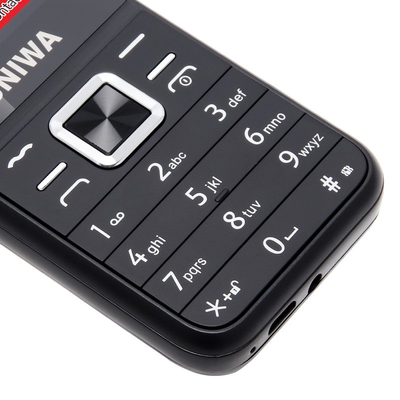 Senior Phone UNIWA E1802 Standard 25BI Battery New Keypad Small Phone Mobile