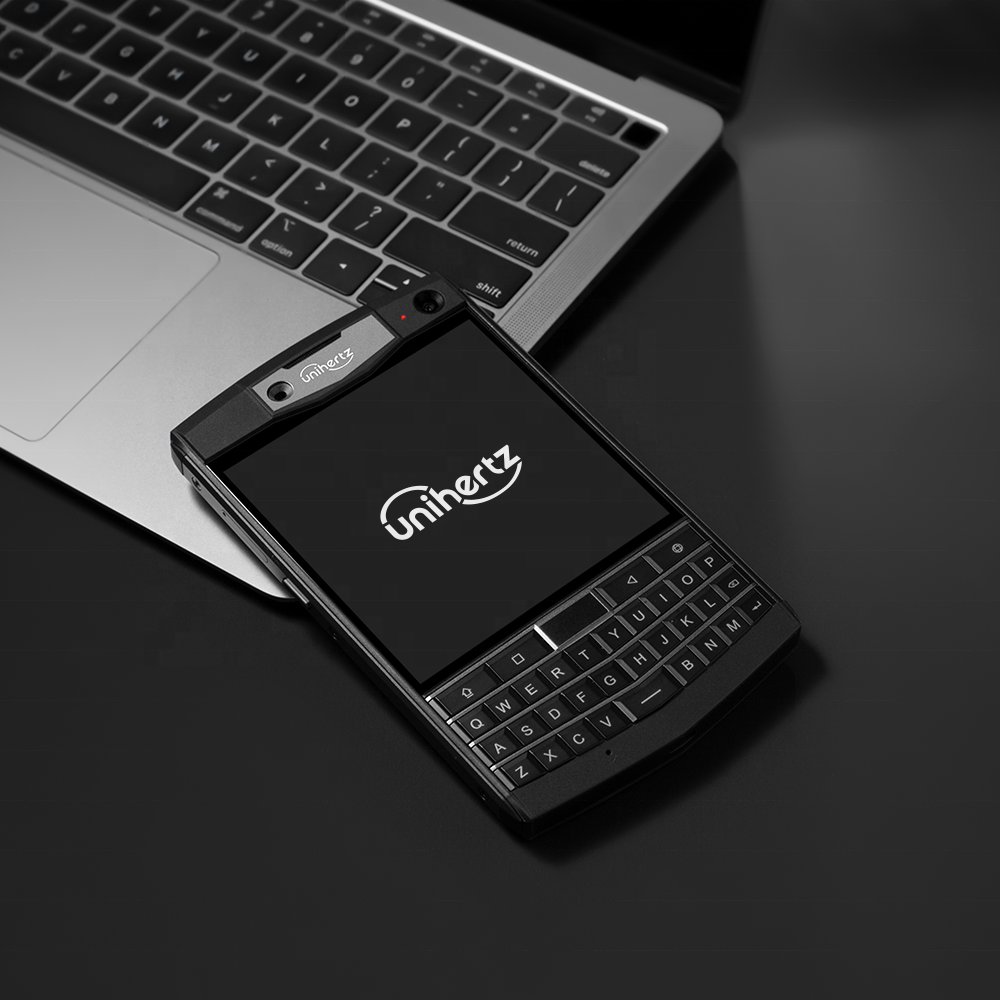 Unihertz Titan Unlocked Smart Phone Black Rugged QWERTY Smartphone Android 9.0 Pie 6GB 128GB Mini Keypad Mobile Phone