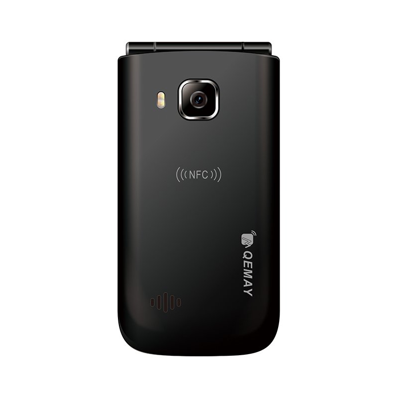 Multifunctional Strong Housing High Definition 720*1280 3.5 Inch Round Shape Display Flip LTE 4G Fold Cordless Phones