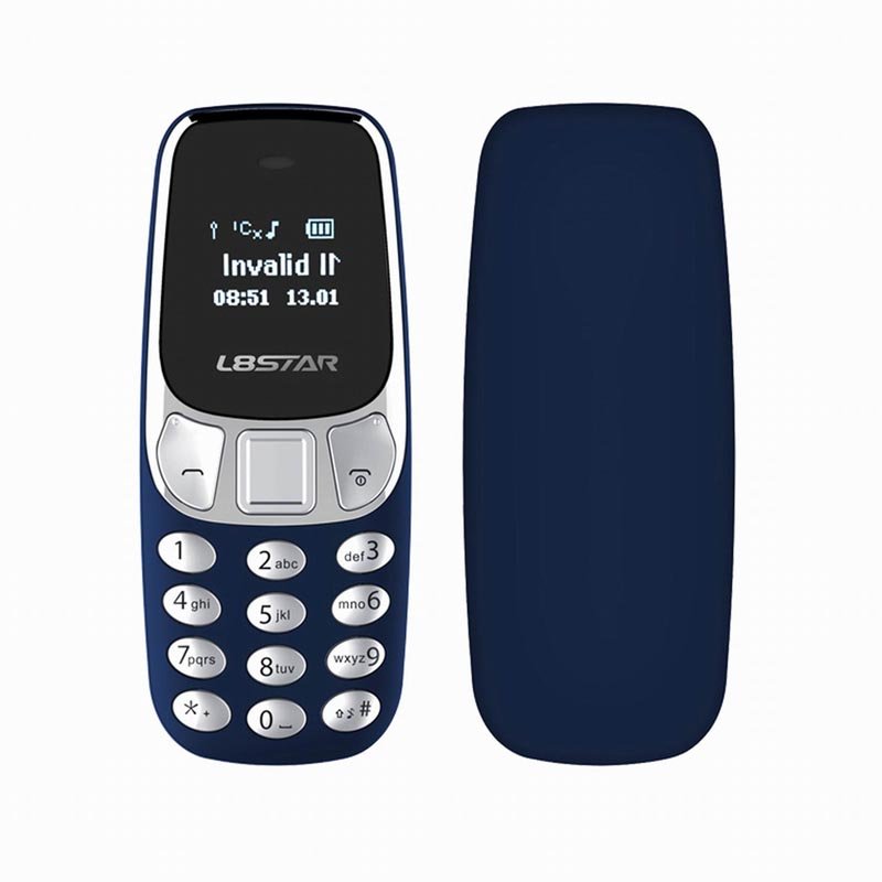 Portable Mobile Cell Phone BM10 Pocket Tiny Keypad MP3/4 Dual SIM Bluetooth World Smallest Phone Unlocked L8Star BM10 Mini Phone