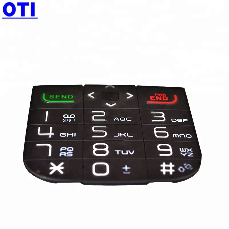 Silicone Keypad Buttons for Cellphone