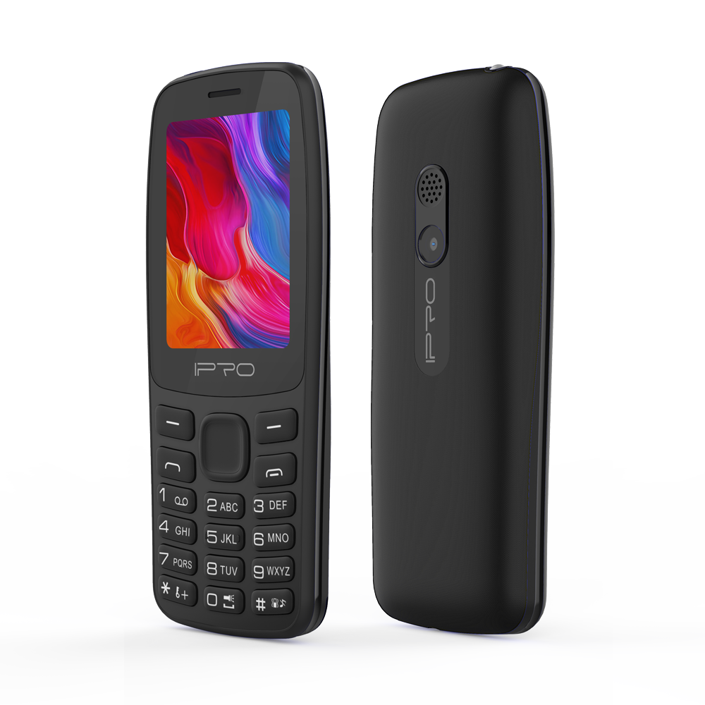 In Stock IPRO A25 2.4inch 240x320pixels 1000mAh Battery 0.08MP Camera 2G GSM Feature Phone