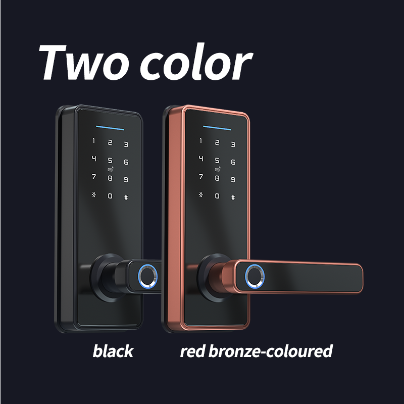Cheapest good quality Keyless Smart Lock for Front Door Lock with Keypad Fingerprint Biometric Door Lock