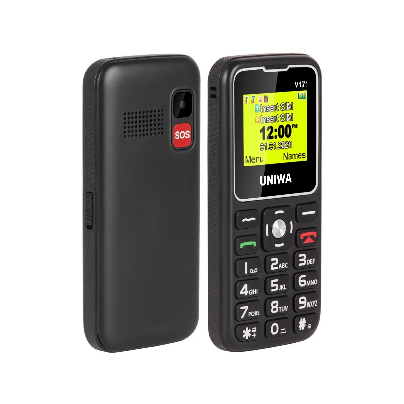 V171 Easy USE SOS Button China Keypad Magic Voice Mini Mobile Small Phone
