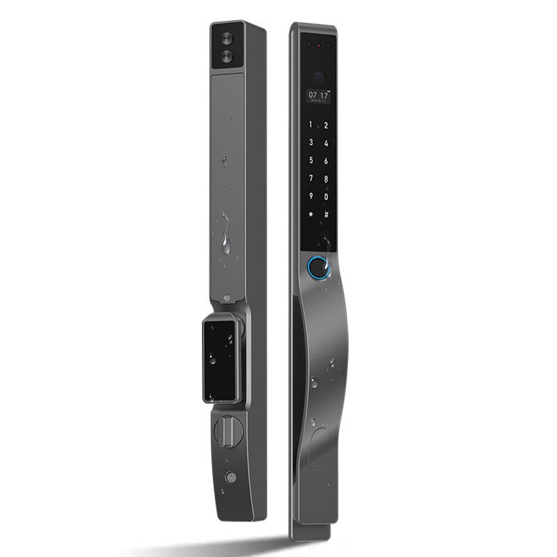 New Peephole Cat Eye Smart Lock Door Keyless Intelligent Digital Smart Wifi Hotel Door Lock System Apartment Tuya Lock