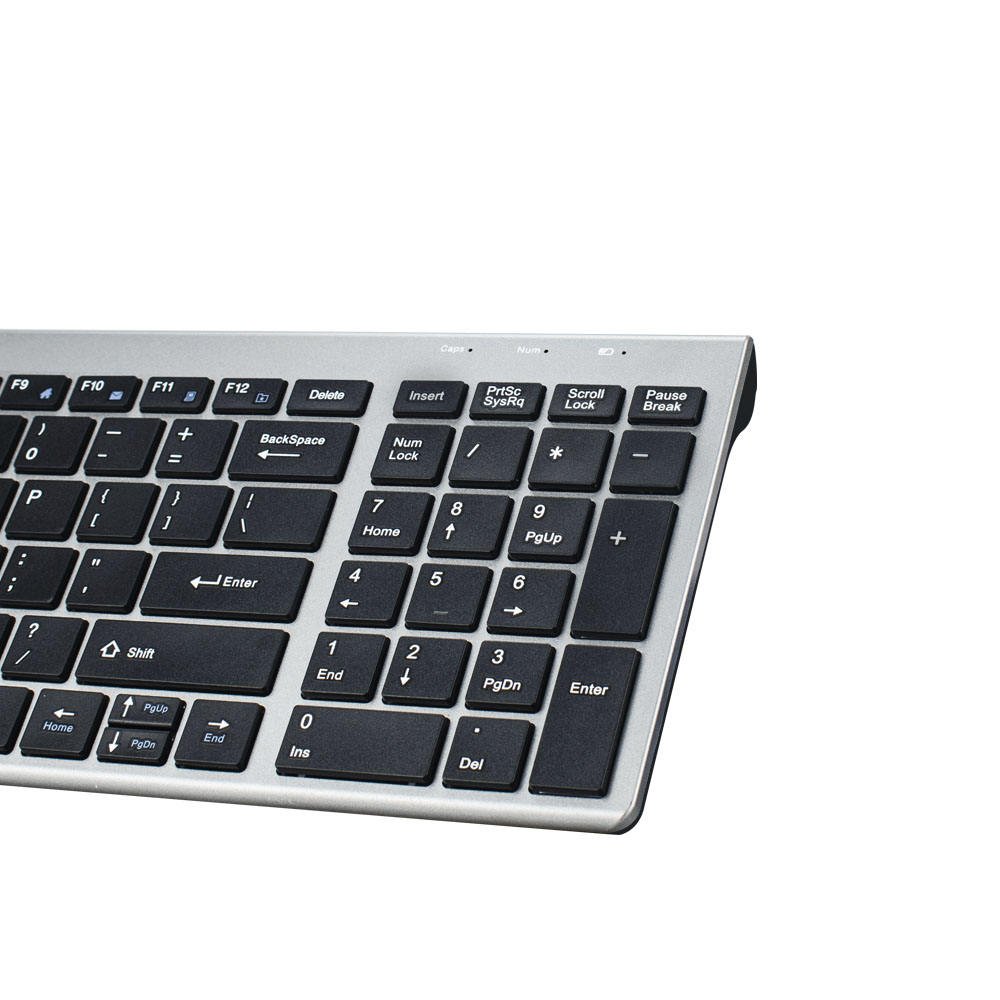 Best Seller Rechargeable 2.4G Wireless Keyboard Portable Mini Wireless Keyboard Rechargeable for PC Laptop Desktop