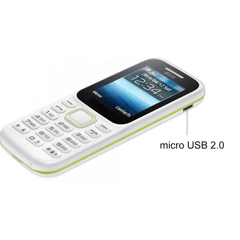 Cheap original Bar phone For Samsung Guru Music 2 B310E keypad used mobile phones wholesale B110e E1207T feature cellphone