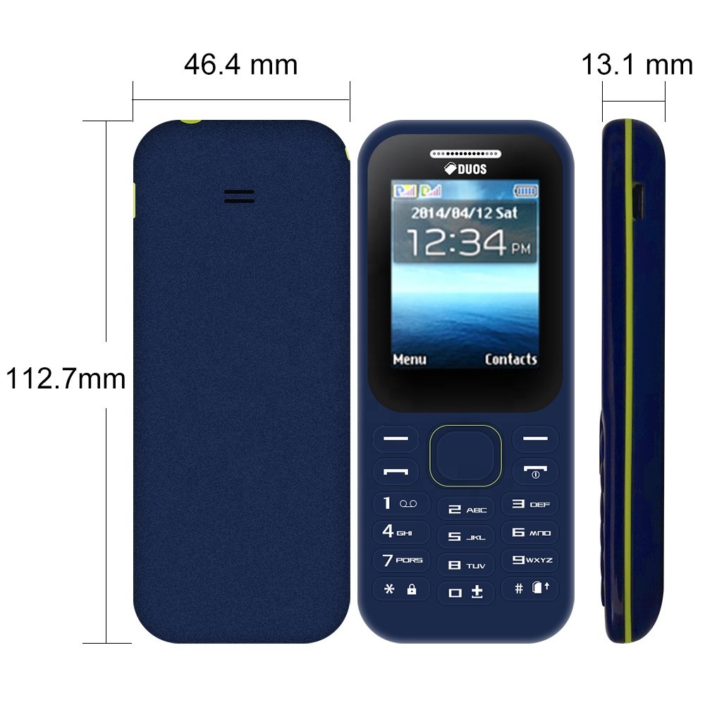 Cheap original Bar phone For Samsung Guru Music 2 B310E keypad used mobile phones wholesale B110e E1207T feature cellphone