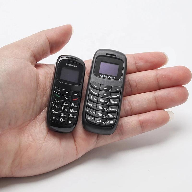 Single Sim Mini CellPhone Very Small MobilePhone Sport In Ear Bm10 0.66 Inch Mini Mobile Phone Button Dialer Mini Keypad Phone