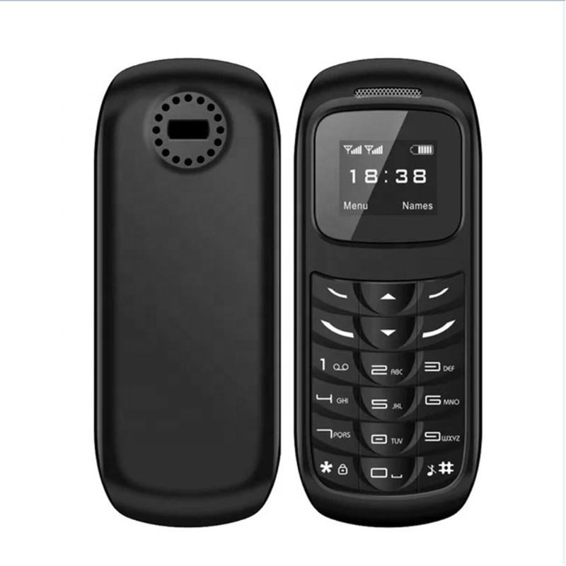 Single Sim Mini CellPhone Very Small MobilePhone Sport In Ear Bm10 0.66 Inch Mini Mobile Phone Button Dialer Mini Keypad Phone