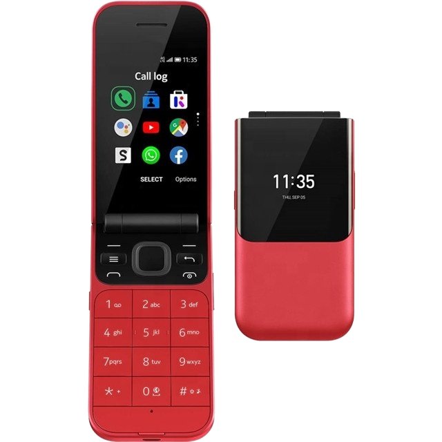 flip mobile phone for nokia 2720 Flip 2019 Dual Sim Gsm 2g Elderly Students Tf Card Sim Keypad Mobile Phone