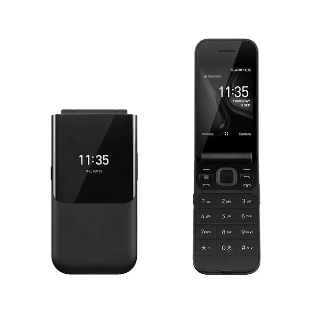 flip mobile phone for nokia 2720 Flip 2019 Dual Sim Gsm 2g Elderly Students Tf Card Sim Keypad Mobile Phone