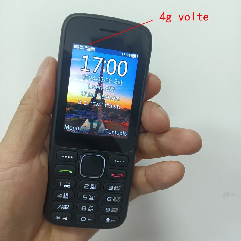 Odm Custom Design 4G New Kosher Mobile Phone Hebrew Language Hebrew Calendar Pryer Time 4G Volte Keypdad Mobile Phone For Isreal