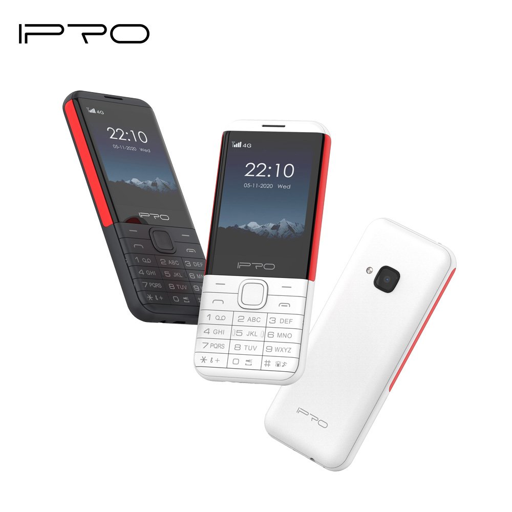 IPRO 4G F301 LTE 2.8 inch Dual Sim Keypad Mobile Phones Feature Bar Phone